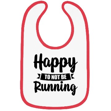 Discover Happy To Not Be Running 4 Bibs