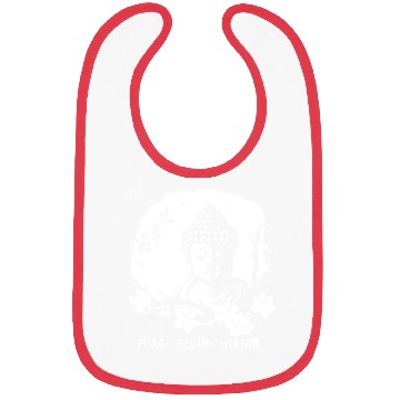 Discover Peace Begins Within – Serene Buddha Bibs