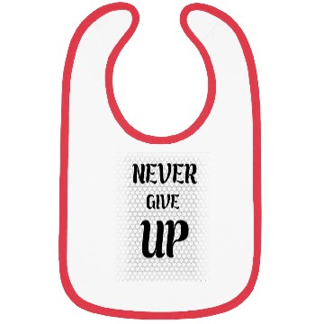 Discover Never Give Up Bibs