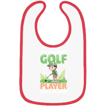 Discover Golfing Mom Favorite Player Calls Mom Bibs