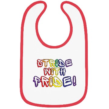 Discover Stride With Pride - Graffiti Bibs