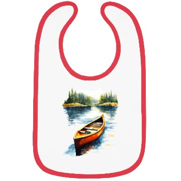 Discover Beautiful Boat on River Bibs