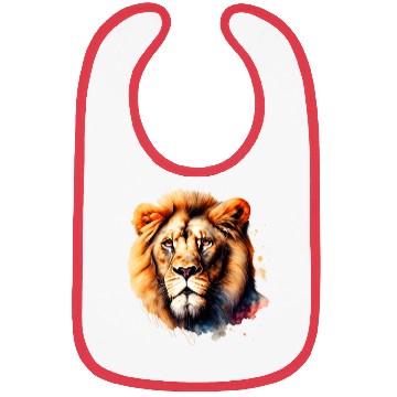 Discover Beautiful Lion Art Bibs