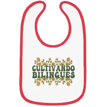 Discover Cultivando Bilingües Spanish Teacher Bibs
