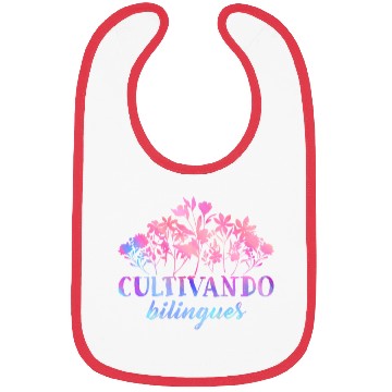 Discover Cultivando Bilingües Spanish Teacher Bibs