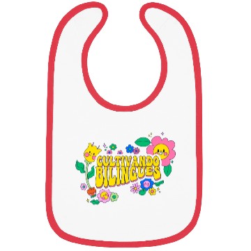Discover Cultivando Bilingües Spanish Teacher Bibs