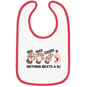 Discover Rock Paper Scissors BJ Bibs