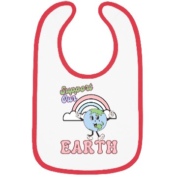 Discover Support Our Earth Day Bibs