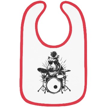 Discover Hip Hippo Drummer Bibs