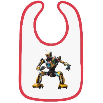 Discover Graffiti Robot Dance Bibs