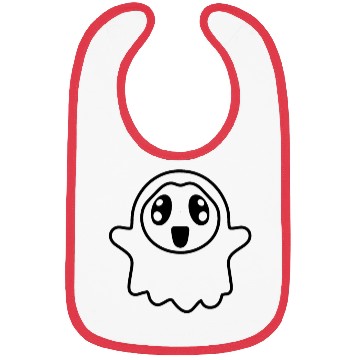 Discover Cute happy ghost Bibs