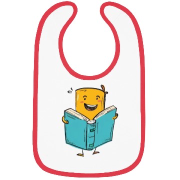 Discover Happy Book Lover Reading Adventure Bibs