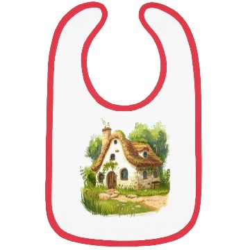 Discover Enchanted Cottage In Magical Forest Bibs