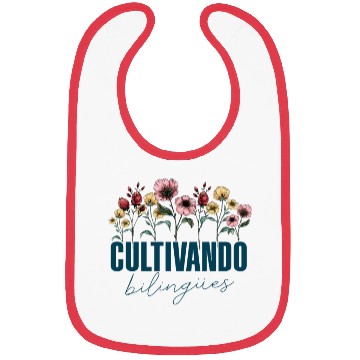 Discover Cultivando Bilingües Spanish Teacher Bibs