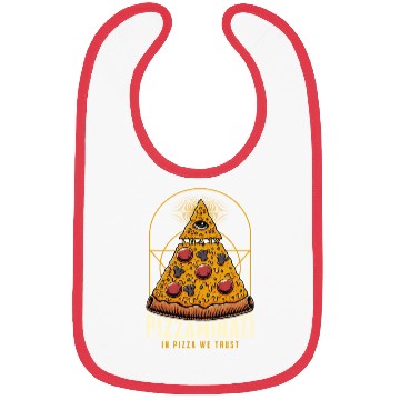 Discover Pizza illuminati Bibs