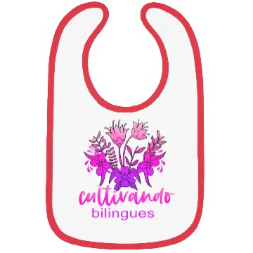 Discover Cultivando Bilingües Spanish Teacher Bibs