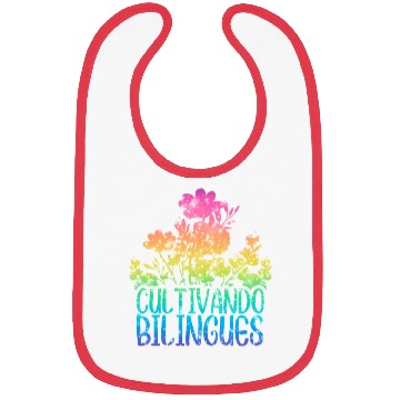 Discover Cultivando Bilingües Spanish Teacher Bibs