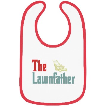 Discover Lawn Mowing Lawnfather Father's Day Funny Bibs