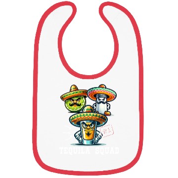 Discover Cinco De Mayo Tequila Squad Drink Number One Bibs