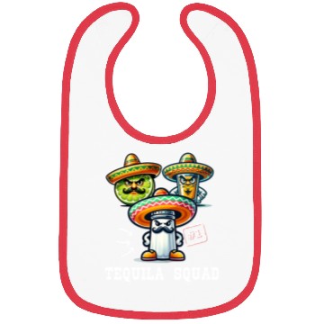 Discover Cinco De Mayo Fiesta Tequila Squad Salt Number One Bibs
