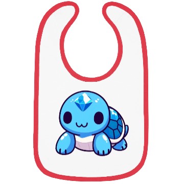 Discover Sapphire Turtle Bibs