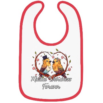 Discover Mutual Weirdness Forever Wedding Nerd Bride and Gr Bibs