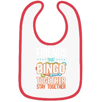 Discover Bingo Player Friends Buddies Bibs