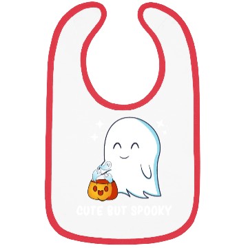 Discover Ghost - Cute Ghost - Funny Ghost - Halloween Ghost Bibs