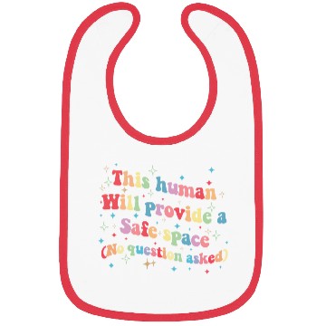 Discover This Human Will Provide a Safe Space LGBTQ Pride Bibs
