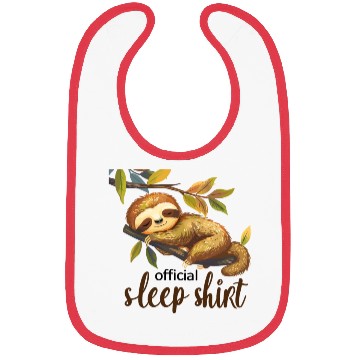 Discover Official sleep Bibs & Sleeping Sloth Baby