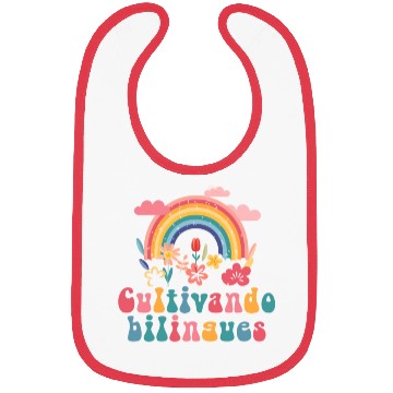 Discover Cultivando Bilingües Spanish Teacher Bibs