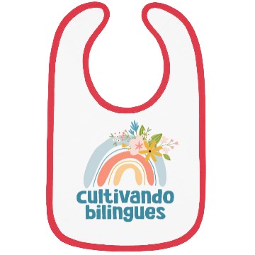 Discover Cultivando Bilingües Spanish Teacher Bibs
