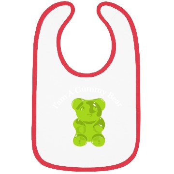 Discover I'm A Gummy Bear Bibs