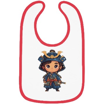 Discover Samurai warrior Kid Bibs