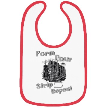 Discover Concrete Worker Bibs, Funny Quote