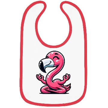 Discover Flamingo Yoga Meditation Relaxation Bibs