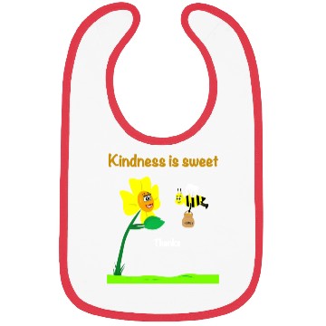 Discover Kindness is sweet Bibs