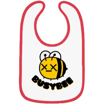 Discover Retro Bold Busy Bee Bibs