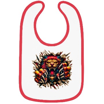 Discover AI Lion Ripping Through Out Bibs