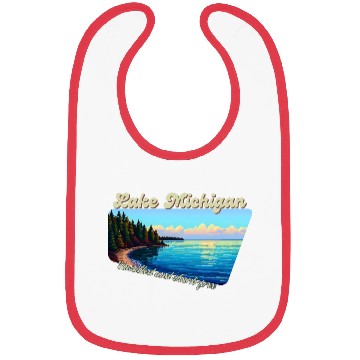 Discover Lake Michigan Unsalted and shark-free Bibs