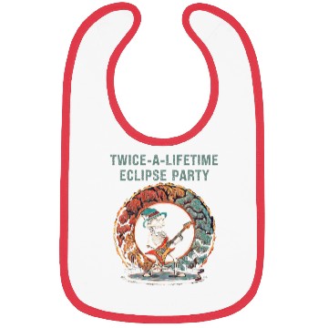 Discover Twice A Lifetime Eclipse Party Bibs