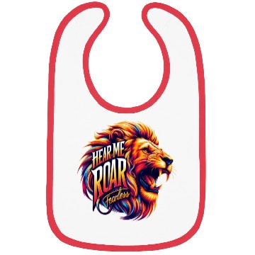 Discover Hear Me Roar: Fearless Bibs