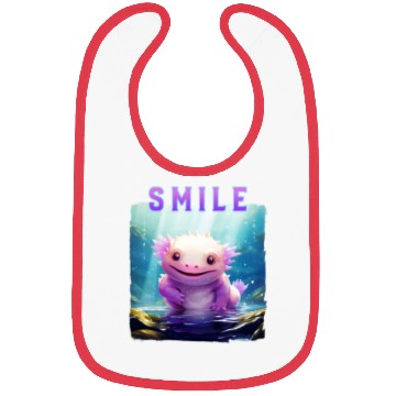Discover Colorful Smiling Lizard Underwater Bibs