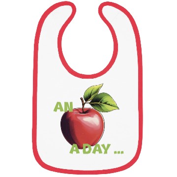 Discover Healthy apple a day Bibs