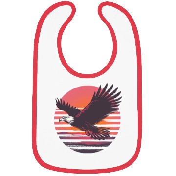 Discover Majestic Eagle Sunset Flight Bibs