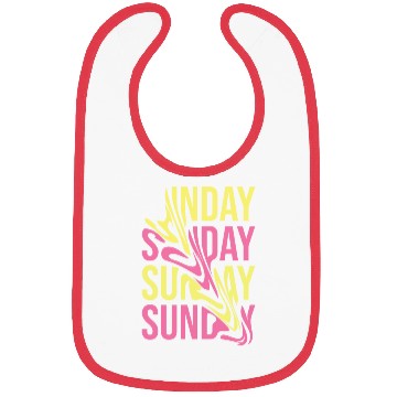 Discover Holiday Sunday Bibs design