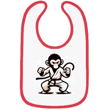 Discover Kungfu Monkey I Bibs