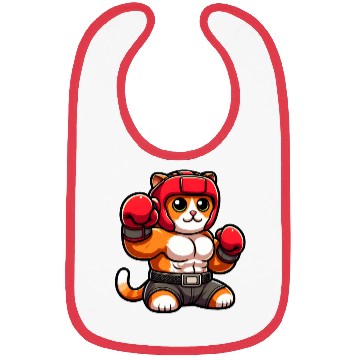 Discover Red Band Fighter Cub Bibs