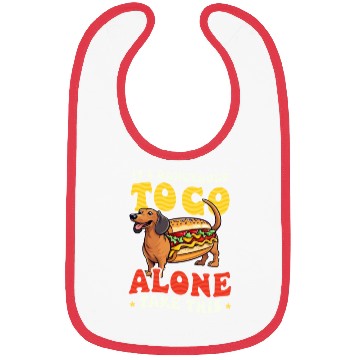 Discover Hot Dog Dagerous Go Alone Take This Bibs