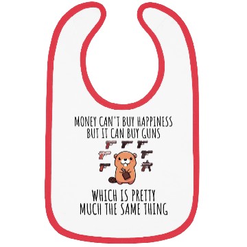 Discover Gun Collector Beaver Bibs